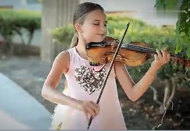 9岁小女孩完美演绎小提琴版-西班牙神曲《Despacito》